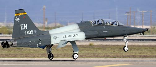 Northrop T-38A-60 Talon 64-13239 of the 90th Fighter Training Squadron Boxin' Bears, Mesa Gateway Airport, March 9, 2012